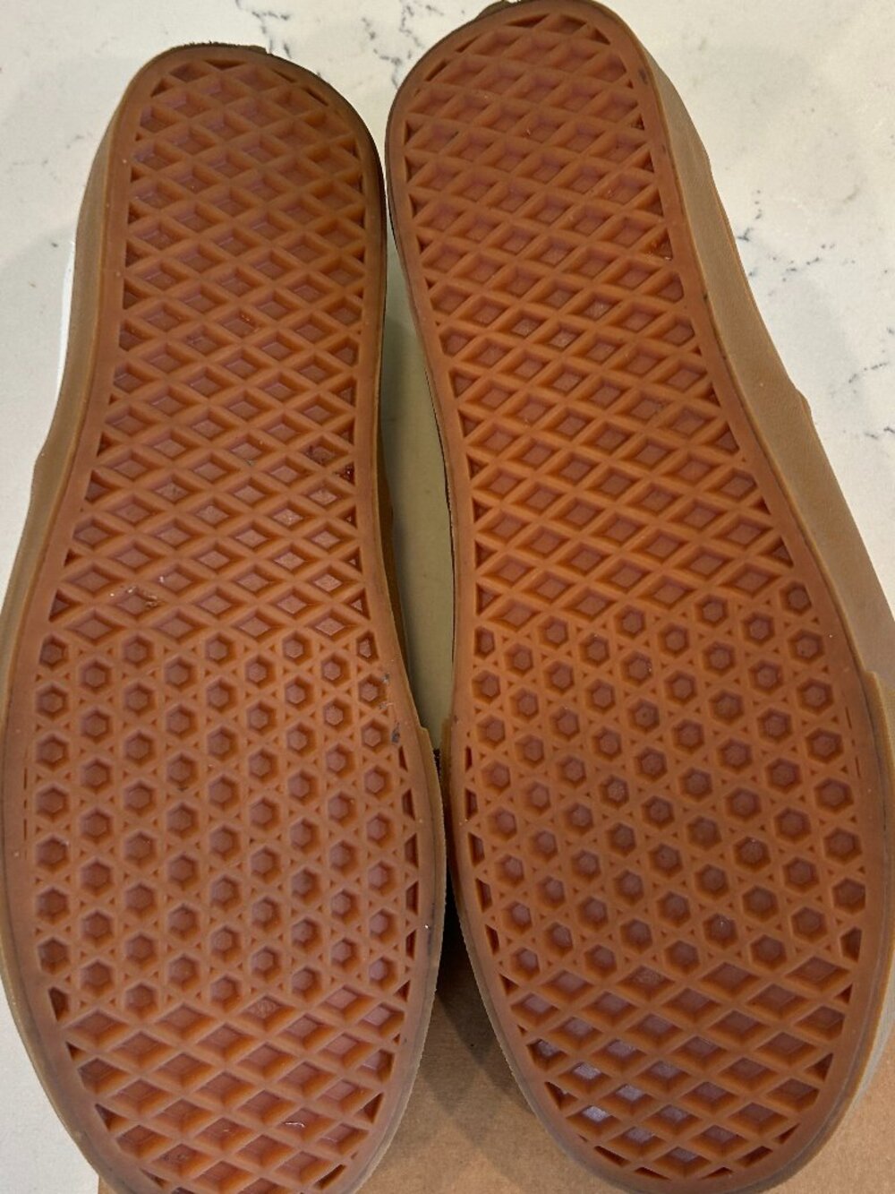 VANS Classic Marshmallow Gum - Size 11.5 - Worn Once - Picture 5 of 6